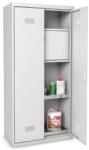  DULAP METALIC PENTRU SUBSTANTE CHIMICE SI TOXICE CU SEIF 1000x450x1900 mm (LxlxH), EXTRA (610076M) Dulap arhivare