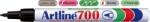 Artline Permanent marker ARTLINE 700, corp metalic, varf rotund 0.7mm - negru (EK-700-BK) - officeclass