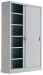  DULAP METALIC CU USI GLISANTE SI 10 RAFTURI, 1800x450x2500 mm (LxlxH), 65 kg/polita, Italia (610051) Dulap arhivare