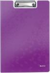 Leitz Clipboard dublu LEITZ Wow, polyfoam - mov metalizat (L-41990062) - officeclass