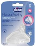 Chicco Natural feeling etetőcumi 2hó közepes folyású ch0810231