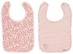 BÉbÉ-jou Frottír előke 0-36hó 2db leopard pink b3034123