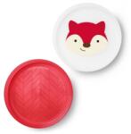 Skip Hop Csúszásgátlós lapos tányér 2db-os róka skip252244