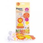 Petite&mars Papoo original tasak bébiételekhez 6db oroszlán