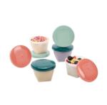 Babymoov Babybols eco hermetikus ételtároló edénykék 6x180ml a004317