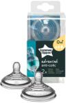 Tommee Tippee Advanced anti-colic etetőcumi 3 cseppes/változtatható áramlású 0hó 2db 42122651
