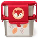 Skip Hop Zoo rozsdamentes acél ebédkészlet róka skip252728