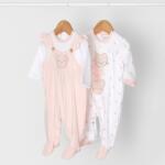 Mayoral Moda Lányka hosszú ujjú rugdalózó szett 2db-os / babyrosa 2d - 1-2 hó 1607 - 50