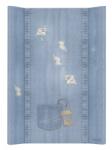 Ceba Baby pelenkázó lap puha 2 oldalú 50x70cm denim style shabby kék
