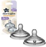 Tommee Tippee Closer to nature etetőcumi lassú folyású 2db 424584