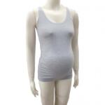 Mommystyle kismama trikó (m) - szürke