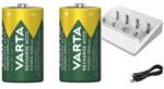 Bosch VARTA 2 x 1.2V HR20 (D) + 1 x 9V 7HR9V ceruzaakkumulátor és töltő szett (1600A032EA)