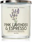 Bath & Body Works Pink Lavender & Espresso illatgyertya 227 g