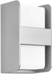 TELEFUNKEN Aplică de exterior Telefunken 321004TF 1xE27/12W/230V IP44 argintiu (BL1779)