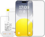 Baseus Crystalline Anti-Glare kijelzővédő edzett üveg iPhone 15 Plus üvegfólia