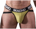Macho Underwear Macho MX25A - sárga lycra jockstrap, prémium érzékiség