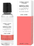 Mixgliss Happy Litchi - prémium szilikon alapú síkosító 50 ml