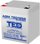 TED Electric Acumulator UPS TED Electric 12V High Rate, 5.2Ah F2 (A0057648)