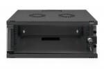 ASSMANN Rack Digitus by Assmann SOHO DN-38011, 19inch, 4U, 540x400mm, Black (DN-38011) - flax