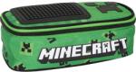 Minecraft Penar școlar oval Minecraft Pixel - 1 fermoar (72515) Penar