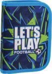 Play Penar școlar echipat Play - Let's Play Football, 1 fermoar (101304) Penar