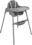KikkaBoo Scaun de masă 2 în 1 KikkaBoo - Jammy, Grey (31004010178) Scaun de masa bebelusi, inaltator