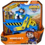 Rubble&Crew Paw Patrol, Rubble & Crew, Wheeler, vehicul cu figurina - smyk - 92,99 RON Figurina