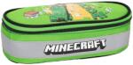 Minecraft Penar școlar oval Minecraft Jolly - 1 fermoar (72541) Penar