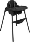 KikkaBoo Scaun de masă 2 în 1 KikkaBoo - Jammy, Black (31004010177) Scaun de masa bebelusi, inaltator