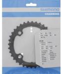 Shimano Deore XT FC-T781 MTB első lánckerék, 36T, 104 mm, 3x10s, alumínium, fekete