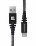 Mobilonline ECO KÁBEL Kevlar USB/USB-C 3.0 M 60W antracit