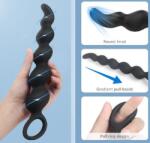 Guilty Toys Bile Anale Revis 27 cm Silicon Negru Guilty Toys