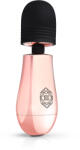 RosyÂ Gold Mini Vibrator Masaj Rosy Gold, 10 Moduri Vibratii, USB, 12.5 cm Vibrator