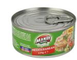 MANDY FOODS növényi pástétom mediterrán 120 g