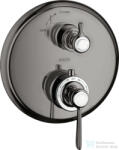 Hansgrohe Axor Montreux termosztátos falsík alatti kád/zuhany csaptelep, polírozott fekete króm 16801330 (16801330)