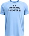 Under Armour Tech Split Wordmark Rövid ujjú póló 1383010-465 Méret YXS