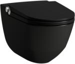 Laufen H8206917160001 Cleanet Riva bidéfunkciós fali Wc, perem nélküli , mélyöblítéses FEKETE MATT