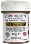 Sugarflair Glitter ünnepi arany 10g - Sugarflair (E603)