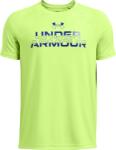 Under Armour Tech Split Wordmark Rövid ujjú póló 1383010-304 Méret YXL - top4sport