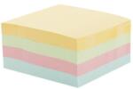 D. rect Notes cub adeziv 76 x 76 mm pastel 400 coli D. Rect (LV009327)