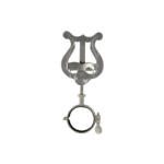 A&S 587220 klarinét kottatartó, kis lírás, tölcsérre szerelhető