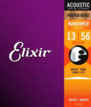 Elixir NANOWEB 16102 Foszfor-bronz akusztikus gitárhúr készlet