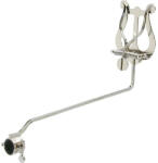 A&S 587140 harsona kottatartó, befúvócsőre, nikkel