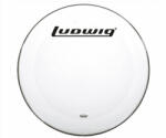 Ludwig lábdob Front Bőr 22" fehér