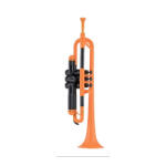 pBone-pTrumpet pTrumpet trombita, műanyag, narancs