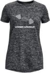 Under Armour UA Tech BL Twist SS-BLK Rövid ujjú póló 1380116-001 Méret YXL