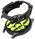 Spigen RUGGED ARMOR műanyag óra keret (ütésállóság) FEKETE Samsung Galaxy Watch 7 eSIM 44mm (SM-L315), Galaxy Watch 7 44mm (SM-L310) (ACS08337)