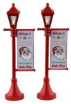 Lemax lámpaoszlop 2 db Santas Wonderland kollekció