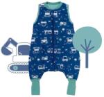 Slumbersac Sac de dormit cu picioruse si talpa antiderapanta Digger 70 cm + manseta 1.0 Tog (CJ760-10FN)