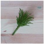  Zöld mű pozsgás növény, fej mérete: 50x45 mm, teljes hossz: 80 mm